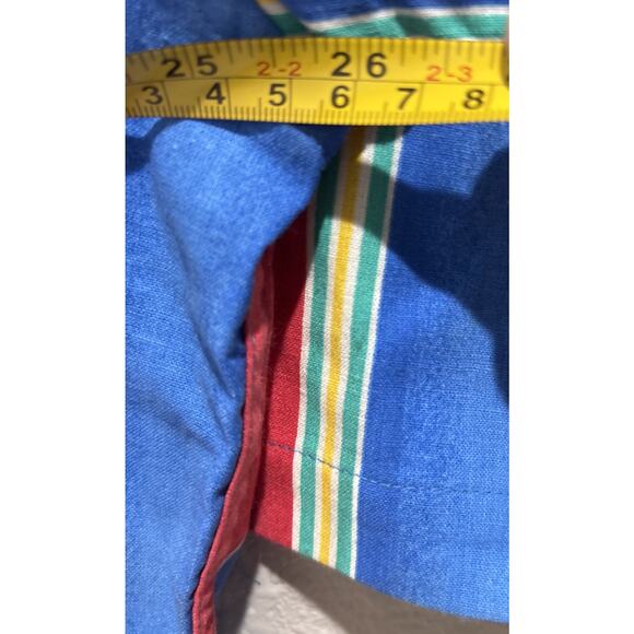 Duxbak Men’s XL Stripped Vintage Shirt, Y2K Cotton, Great Cond! L 32”, Chest 52” - Picture 7 of 16